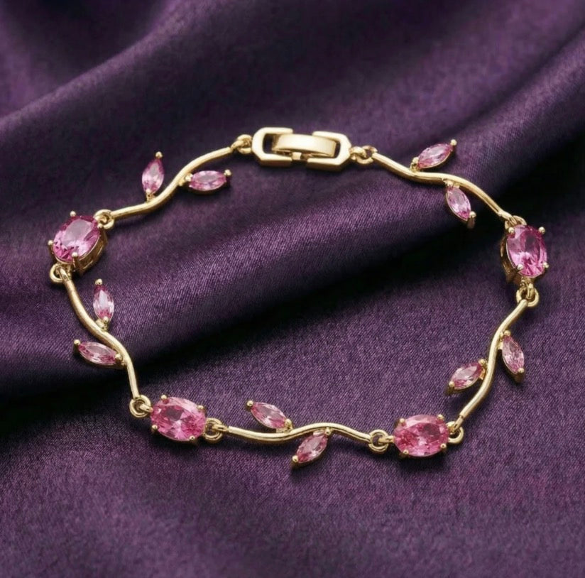Blooming Heart Tulip Dream Bracelet