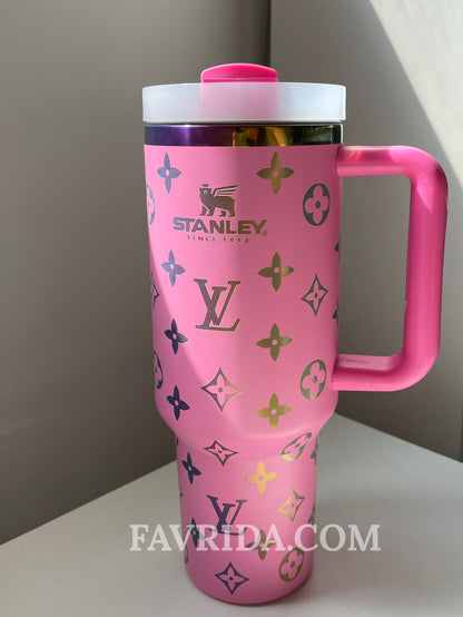 Designer Holographic 40 OZ Insulated Car Cup ❤️