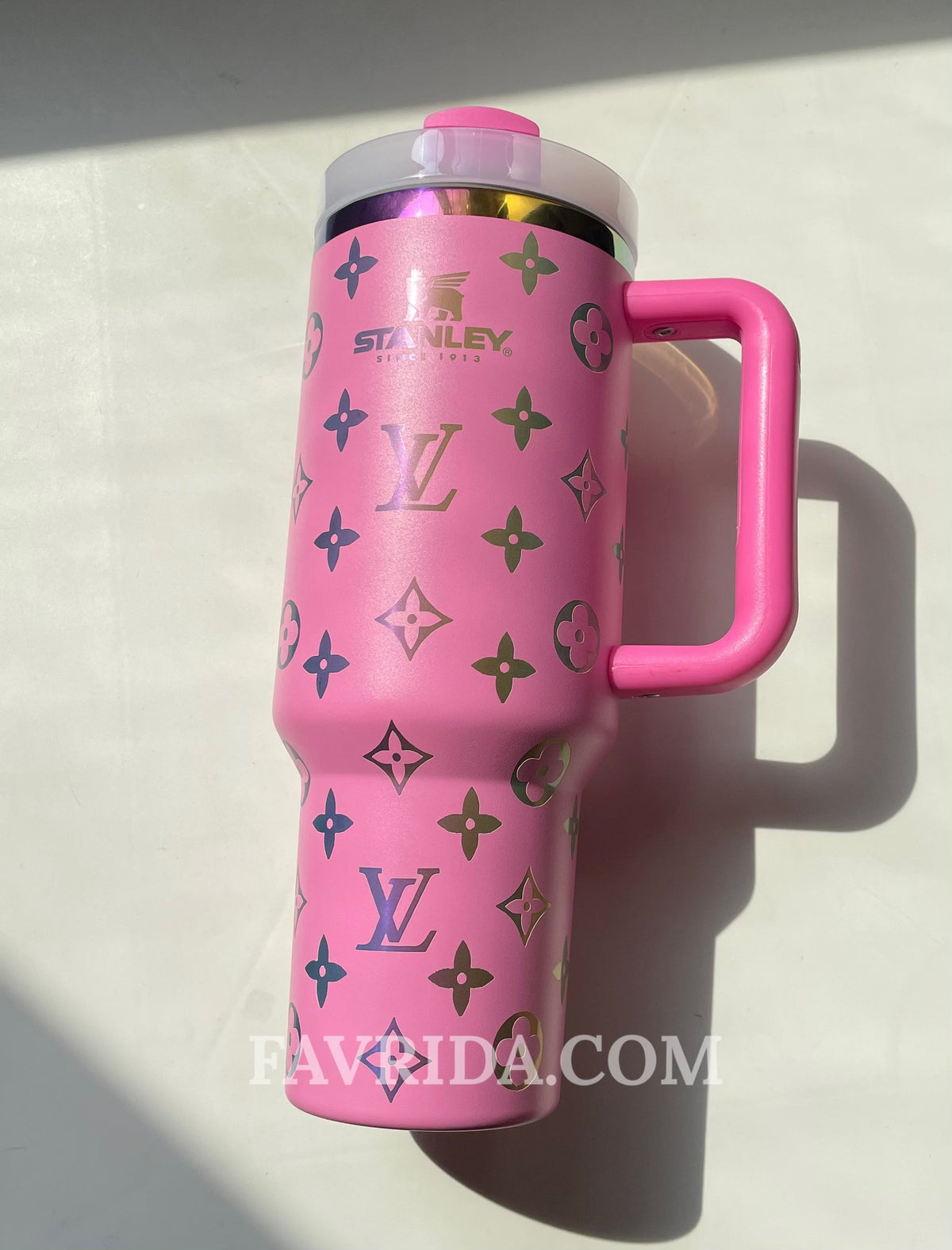 Designer Holographic 40 OZ Insulated Car Cup ❤️