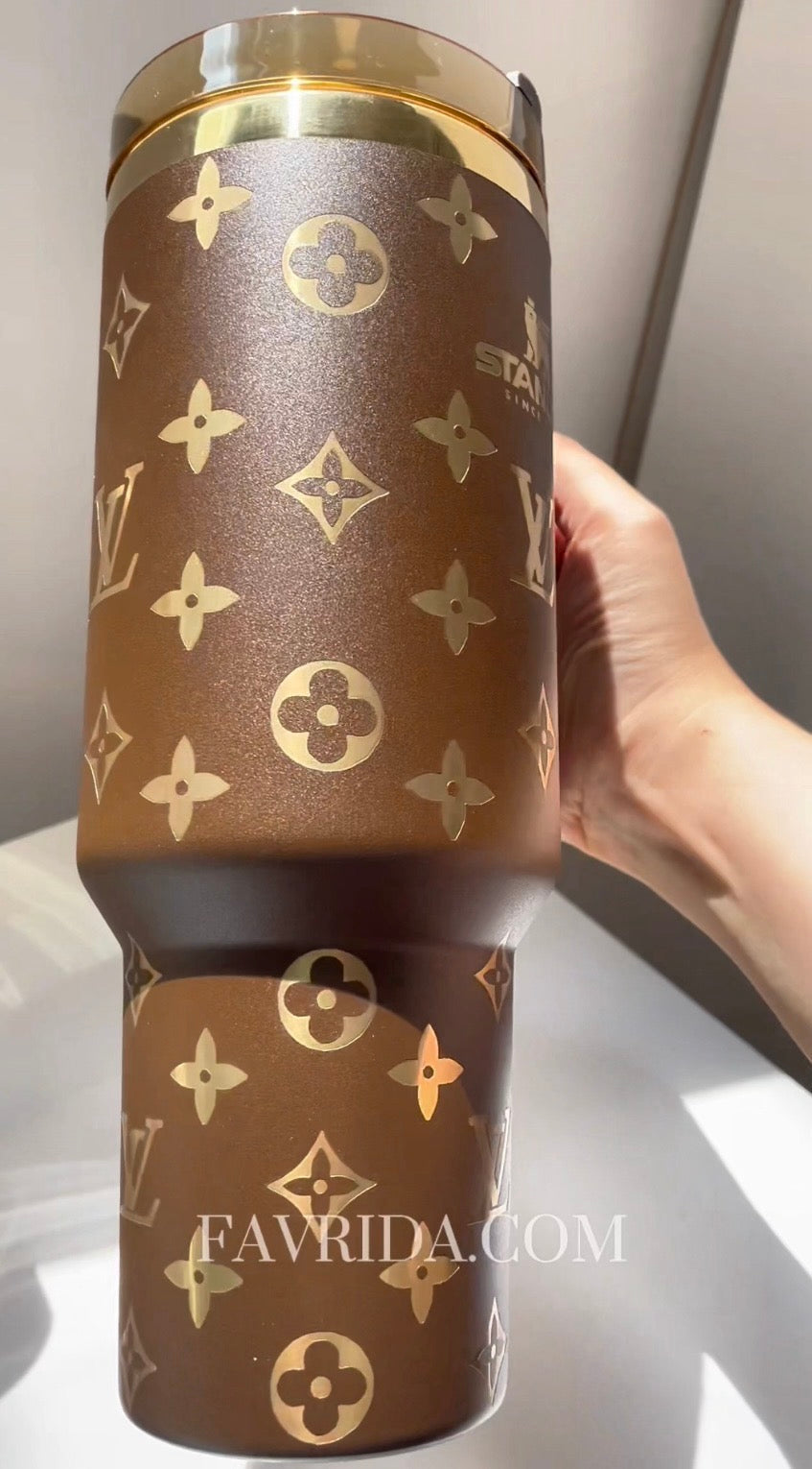 Designer Holographic 40 OZ Insulated Car Cup 💖