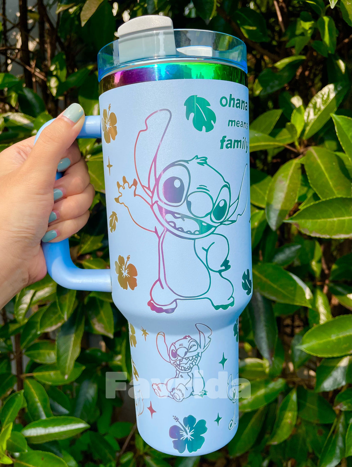 Stitch Holographic In-Car Insulated Cup 40 OZ