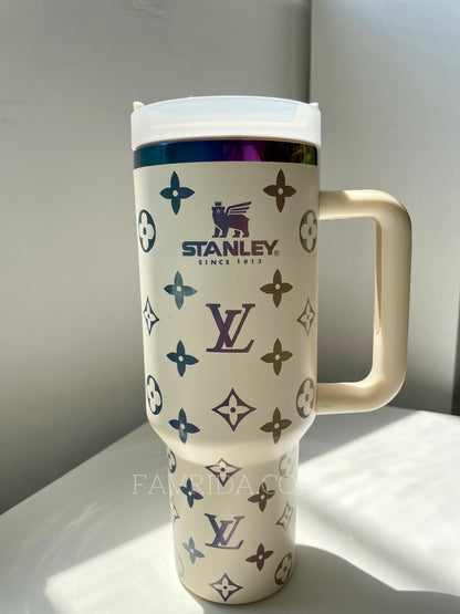 Designer Holographic 40 OZ Insulated Car Cup 💖