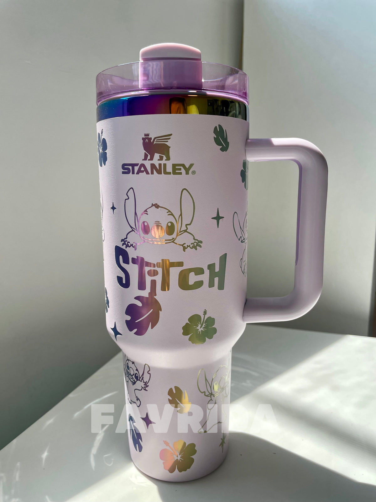Stitch Holographic In-Car Insulated Cup 40 OZ