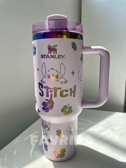 Stitch Holographic In-Car Insulated Cup 40 OZ