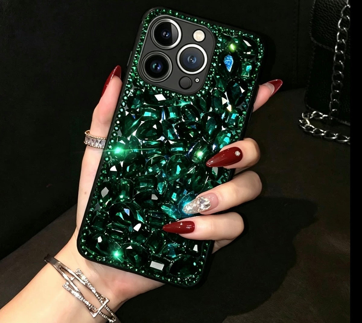 Diamond Crush Luxury Phone Case（handmade)