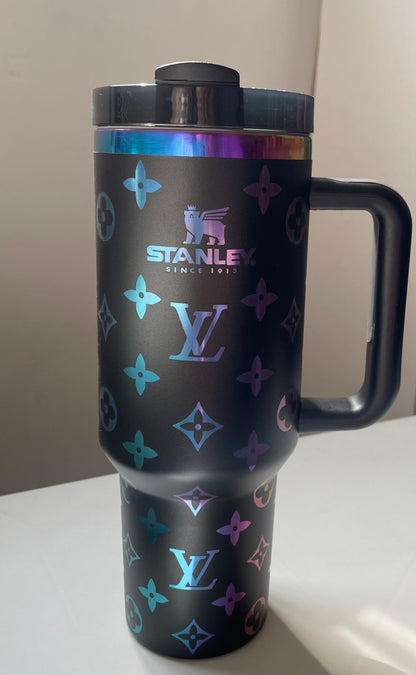 Designer Holographic 40 OZ Insulated Car Cup 💖