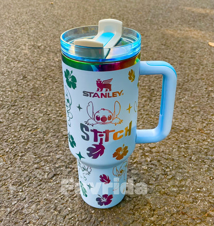 Stitch Holographic In-Car Insulated Cup 40 OZ